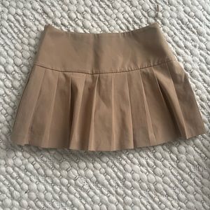 Miumiu inspired pleated skirt